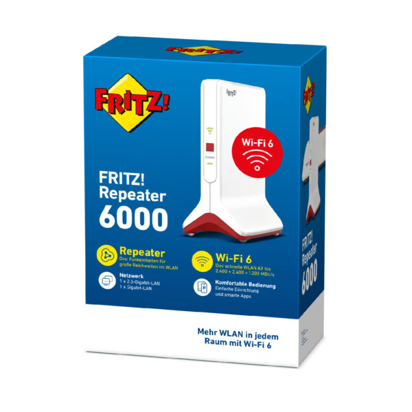 AVM FRITZ!Repeater 6000 (Wi-Fi 6) WLAN Mesh-Repeater – Bild 4