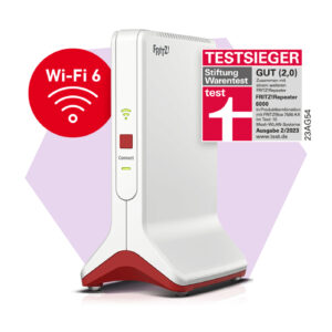 AVM FRITZ!Repeater 6000 (Wi-Fi 6) WLAN Mesh-Repeater
