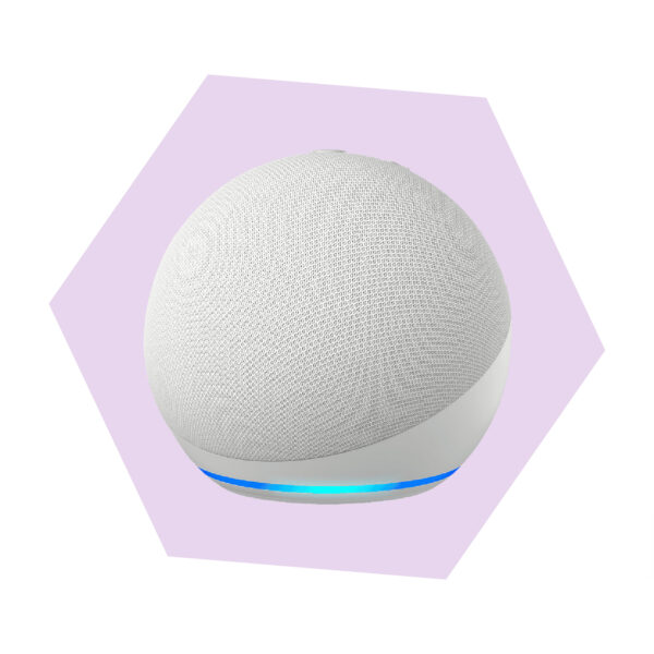 AMAZON Echo Dot (5. Generation), mit Alexa, Smart Speaker, Weiß