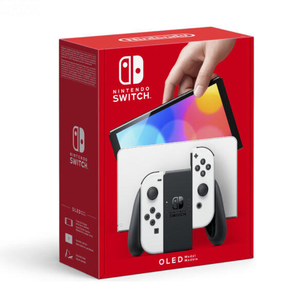 Nintendo Switch-Konsole (OLED-Modell), Weiß – Bild 2
